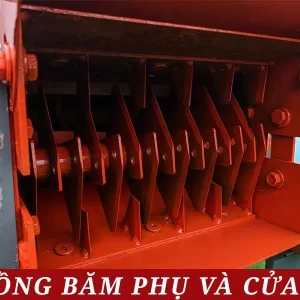 Buồng băm phụ và cửa xả