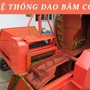 Máy băm cỏ đầu nổ 9