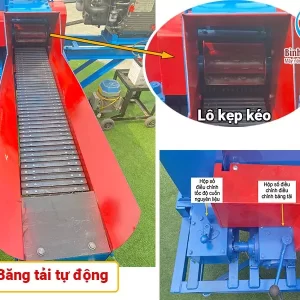 máy băm cỏ 4T đầu nổ