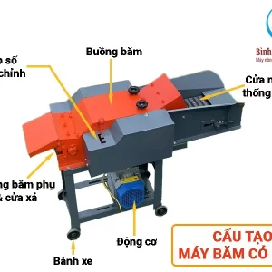 máy băm cỏ g250