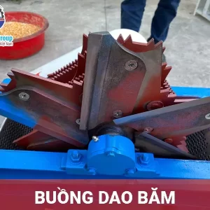 máy băm cỏ nghiền 1t