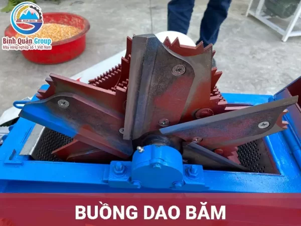 máy băm cỏ nghiền 1t